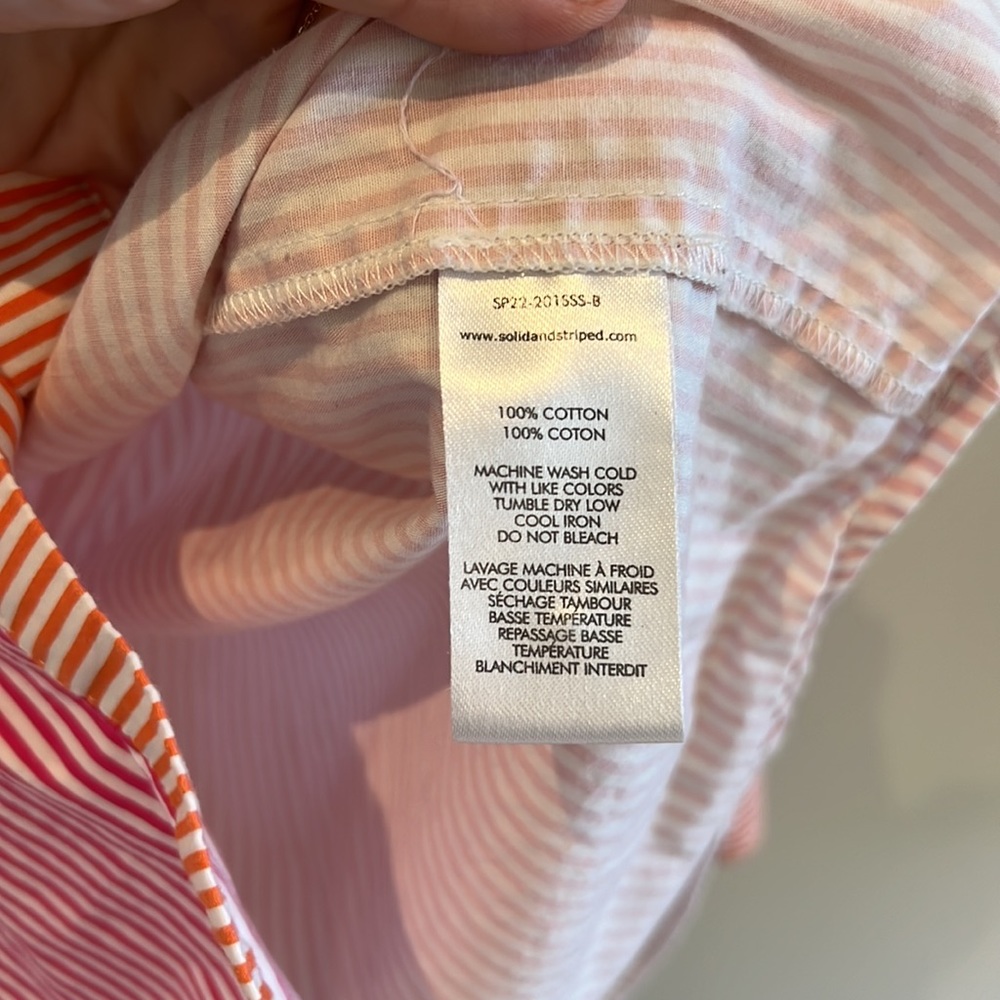 Solid & Striped Button Down Shirt - image 4